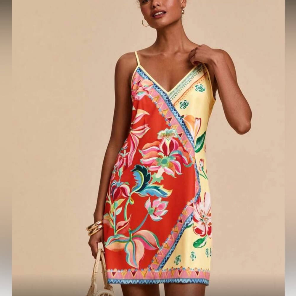 Bohemian Floral Print Dress